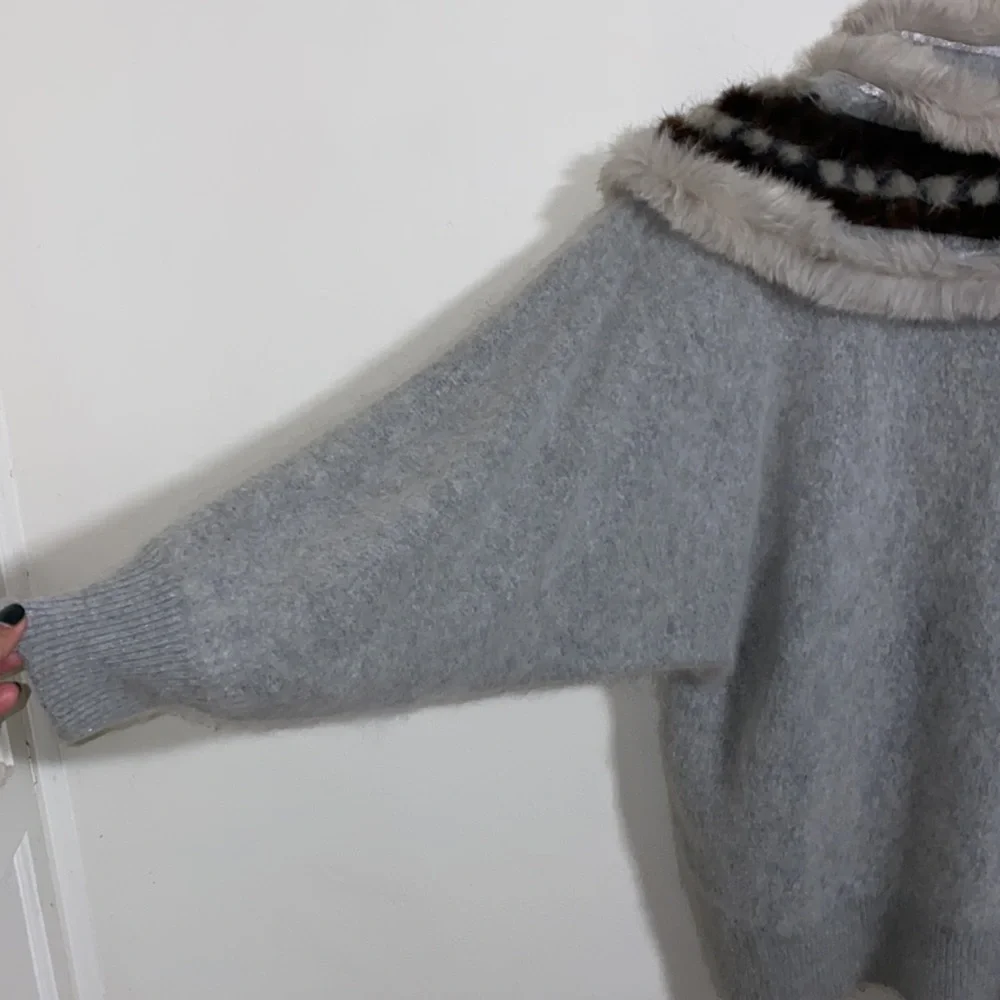Vintage Mitra Angora and Lams Wool Button Down Sweater - Picture 12 of 16